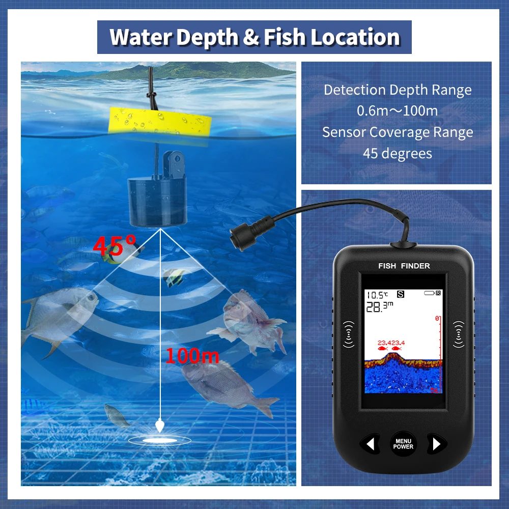 Ecoscandaglio Portatile Erchan - Fish Finder Portable recensione e prezzo